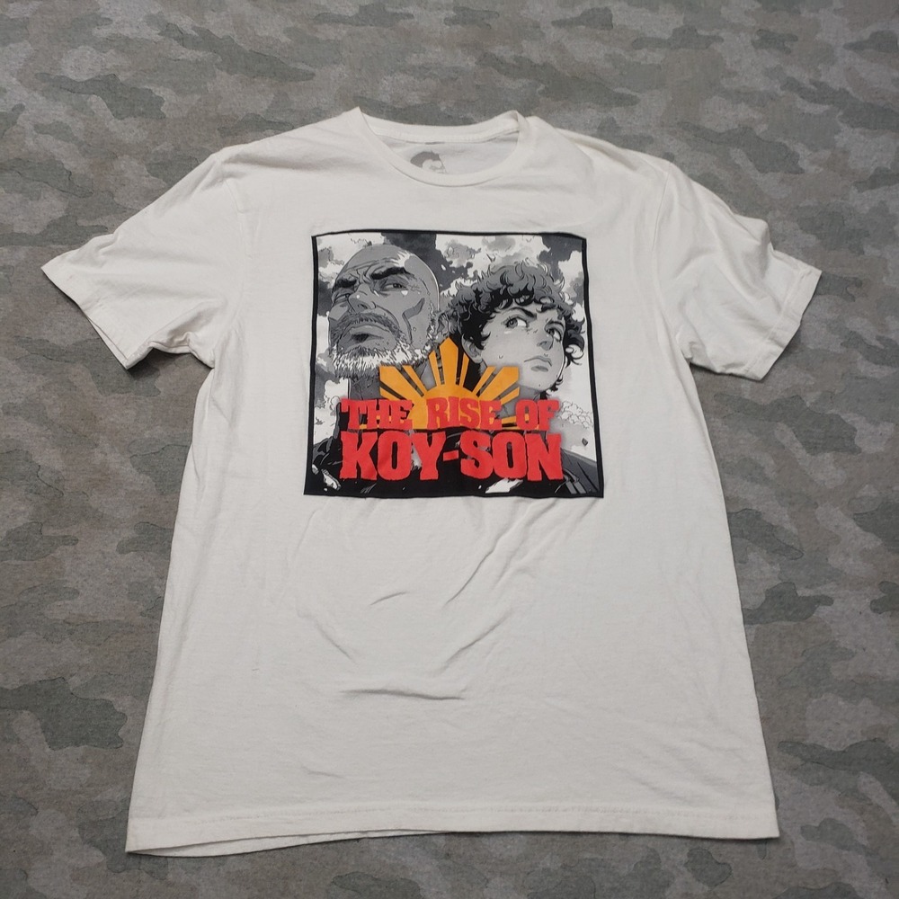 Jo Koy The Rise Of Koy Son Shirt Mens Medium White Short Sleeve